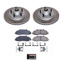 Power Stop 99-00 Ford F-150 Front and Rear Semi-Coated Rotor Kit