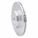 R1 03-05 Infiniti G35 Front & Rear Drilled & Slotted Silver Brake Rotor Set