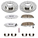 Power Stop 99-00 Honda Civic Front & Rear Z26 Street Warrior Brake Kit