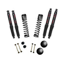 Skyjacker 2.5in GLAD DSL RUB Long Travel SP Black MAX