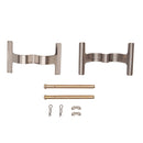 DFC 01-06 Lexus LS430 Front 5000 Advanced Ceramic Brake Pads and Hardware Kit