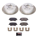 Power Stop 09-10 Hyundai Sonata Front and Rear Semi-Coated Rotor Kit