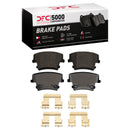 DFC 05-23 Chrysler 300 Front & Rear Geospec Rotors with 5000 Advanced Brake Pads w/Hardware