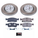 Power Stop 11-20 Dodge Durango Front and Rear Semi-Coated Rotor Kit