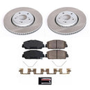 Power Stop 16-17 Honda Accord Front and Rear Semi-Coated Rotor Kit