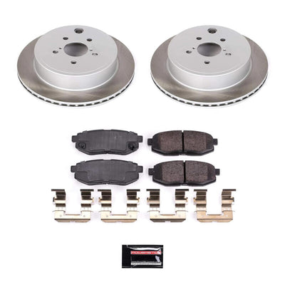 Power Stop 13-16 Scion FR-S Front and Rear Semi-Coated Rotor Kit