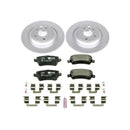 Power Stop 08-14 Volvo S80 Front & Rear Euro-Stop Brake Kit