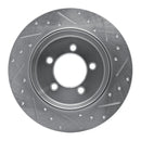 R1 06-10 Ford Explorer Sport Trac Front & Rear Drilled & Slotted Silver Brake Rotor Set