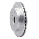 R1 88-91 Chevrolet K1500 Front Right Drilled & Slotted Silver Brake Rotor