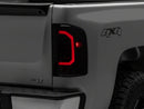 Raxiom 07-14 Chevrolet Silverado 1500 Axial Series LED Tail Lights- Black Housing (Smoked Lens)