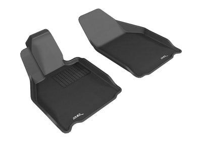 3D MAXpider 2005-2012 Porsche 911 997 Kagu 1st & 2nd Row Floormats - Black