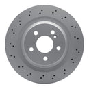 DFC 03-11 Mercedes-Benz E55 AMG Rear Drilled GeoSPEC Coated Rotor
