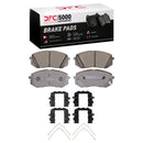DFC 17-25 Hyundai Veloster Front Drill/Slot Geoperf Rotors 5000 Advanced Brake Pads w/Hardware
