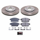 Power Stop 12-17 Buick Verano Front and Rear Semi-Coated Rotor Kit