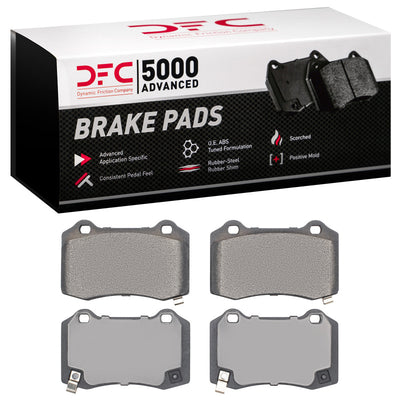 DFC 04-25 Cadillac STS Rear 5000 Advanced Low Metallic Brake Pads