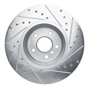 R1 18-26 Toyota GR Supra Front Drill & Slot Silver Rotors