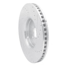 R1 15-21 Ford FusIon Front Drilled & Slotted Silver Brake Rotor Set