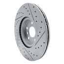 R1 15-25 BMW 228I Xdrive Gran Coupe Front Left Drilled & Slotted Geo-Carbon Rotor