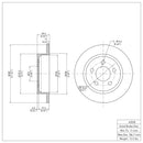 DFC GeoSPEC Coated Rotors - Plain