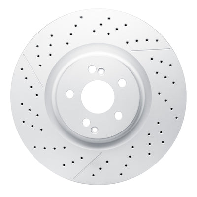 DFC 18-25 Mercedes-Benz E63 AMG S Rear Drilled and Slotted Hi-Carbon Alloy Geomet Coated Rotor