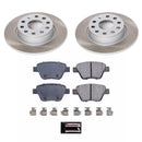 Power Stop 2012 Volkswagen Beetle Front and Rear Semi-Coated Rotor Kit
