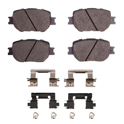 DFC 14-15 Lexus IS250 Front 5000 Advanced Ceramic Brake Pads and Hardware Kit