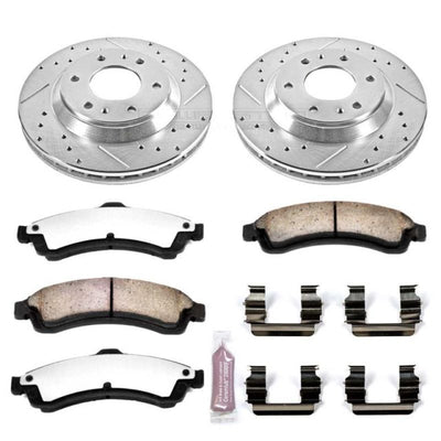 Power Stop 04-05 Buick Rainier Front & Rear Z36 Truck & Tow Brake Kit