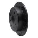 R1 04-10 Chevrolet Optra (USA/Canada) Rear Right Drilled & Slotted Black Brake Rotor