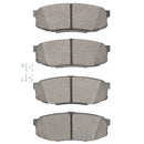 DFC 07-22 Toyota Tundra Rear 4000 Hybridynamic Brake Pads