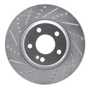 R1 15-23 Mercedes-Benz C400 Front & Rear Drilled & Slotted Silver Brake Rotor Set