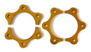 BLOX Honda S2000 Racing Half Shaft Spacers - Black (Recommended for vehicles lowered 1.25in or more)
