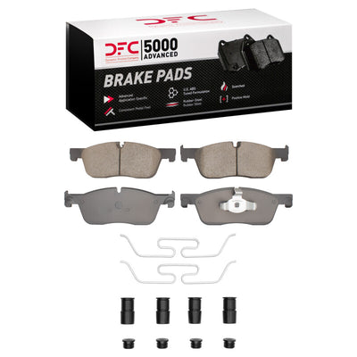 DFC 15-19 Jaguar E-Pace Front 5000 Advanced Ceramic Brake Pads and Hardware Kit