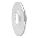 R1 82-85 Toyota Celica Front & Rear Drilled & Slotted Silver Brake Rotor Set