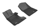 3D MAXpider 2013-2019 Lexus GS/GS Hybrid Kagu 1st & 2nd Row Floormats - Black