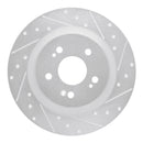 R1 18-25 Honda Odyssey Front & Rear Drilled & Slotted Silver Brake Rotor Set