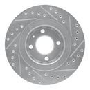 R1 90-93 Volkswagen Corrado Front Drilled & Slotted Silver Brake Rotor Set