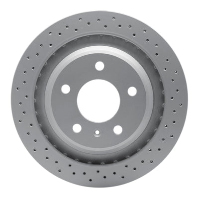 DFC 05-08 Pontiac Grand Prix Rear Drilled GeoSPEC Coated Rotor