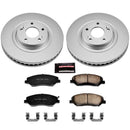Power Stop 13-16 Hyundai Santa Fe Front & Rear Z17 Evolution Geomet Coated Brake Kit