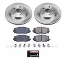 Power Stop 19-22 Toyota Prius AWD-e Front and Rear Semi-Coated Rotor Kit