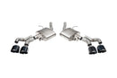 Corsa 22-25 Caddy CT5-V Blackwing 3in Axle-Back - Act. Exh. - Dual Rear Exit - Twin 4.5in Tips - Blk