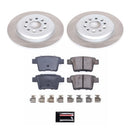 Power Stop 05-07 Ford Five Hundred Front and Rear Semi-Coated Rotor Kit