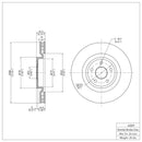 DFC GeoSPEC Coated Rotors - Plain