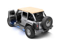 RealTruck 18-24 Jeep Wrangler 4dr VoltStep Electric Running Board Kit - Bedliner Coating