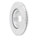 R1 12-20 Audi A6 Front & Rear Drilled & Slotted Silver Brake Rotor Set