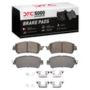 DFC 16-25 Scion iA Front & Rear Geospec Rotors with 5000 Advanced Brake Pads w/Drums/Shoes/Hardware