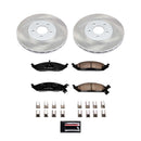 Power Stop 95-00 Chrysler Cirrus Front and Rear Semi-Coated Rotor Kit