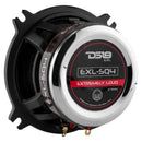 DS18 4in 60 Watts RMS 3 ohm 2-Way Coaxial Speakers And Component System w/ Fiberglass Cone