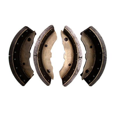 DFC 83-99 Ford L8000F Conventional (w/Front Disc Brakes) Rear Premium Riveted Shoes