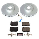 Power Stop 2017 Mercedes-Benz E300 Front & Rear Z17 Evolution Geomet Coated Brake Kit