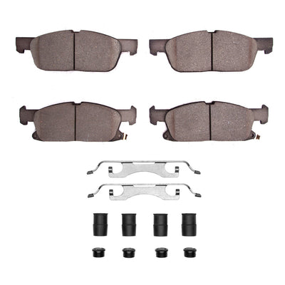 DFC 15-25 Ford Edge Front 4000 HybriDynamic Brake Pads and Hardware Kit